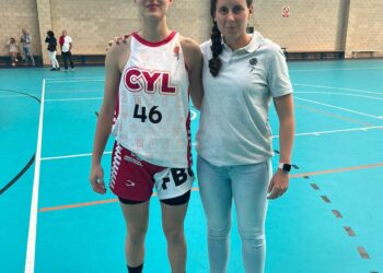 Sara Payo y Vanesa Reyes tras su preselección para el Campeonato de España en Huelva./CD.BASE