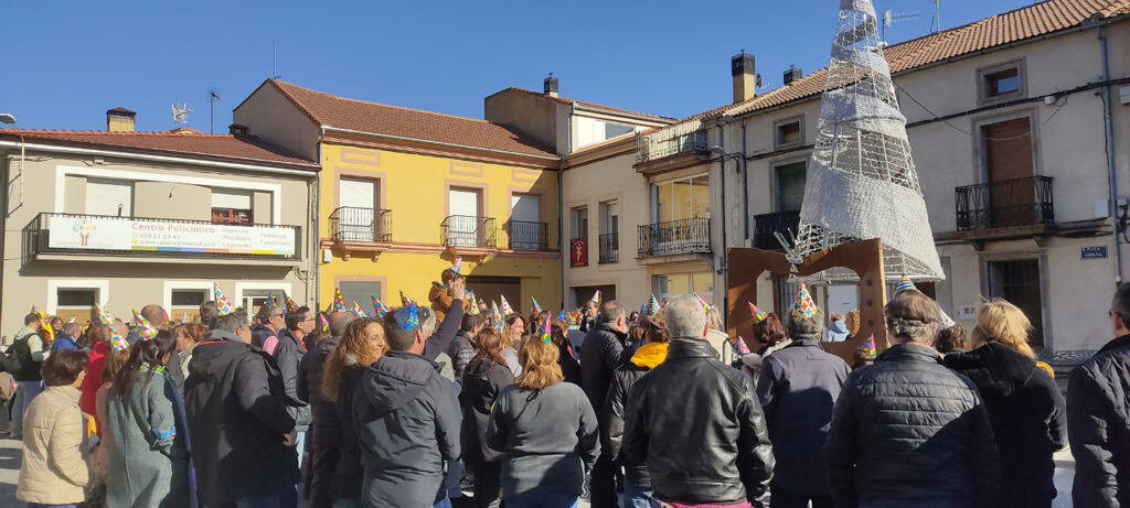 La hostelería segoviana cuelga el cartel de completo para recibir al nuevo año 2 Fiesta de preuvas en Fuenterrebollo
