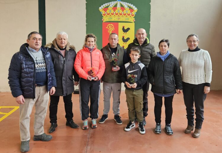 Los ganadores del torneo.