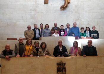 Visita al Parlamento de Cantabria.