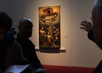 Retablo de las Dos Trinidades, de Juan Martínez Montañés, 1609.