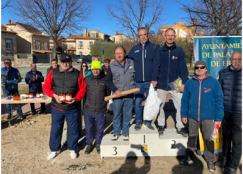 Ganadores locales de la cita celebrada en Palazuelos de Eresma./E.A