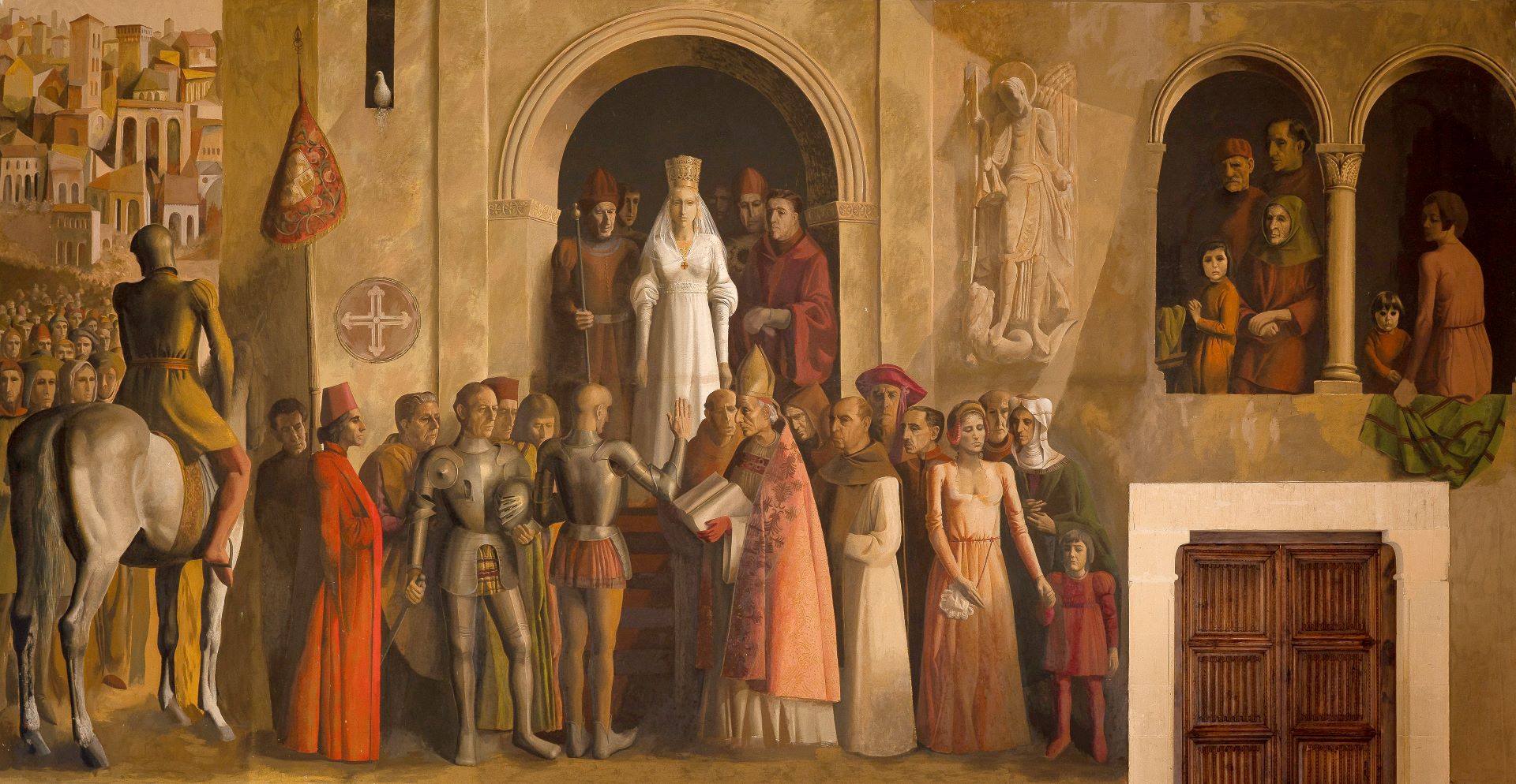 Isabel I, el mejor Rey de España 3 Proclamación de Isabel la Católica. Muñoz de Pablos. Alcázar de Segovia.