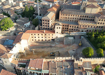 Vista aérea de la zona a rehabilitar / MITMA-EMR