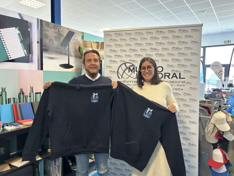 Mundo Laboral y la ASPD, juntos para la Gala del Deporte 1 Jorge Peña y Elena Gutiérrez, en las instalaciones de Mundo Laboral./ ASPD