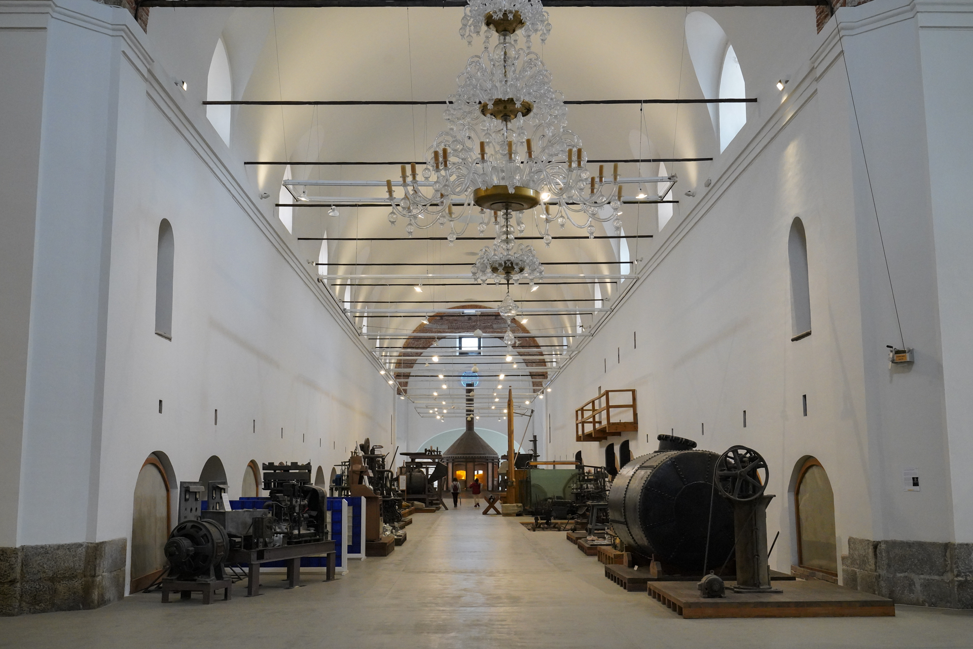 Vista de la Real Fábrica de Cristales / E.A.