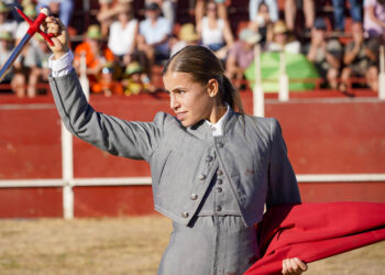 La novillera Olga Casado, / MIGUEL ÁNGEL FERNÁNDEZ