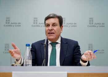 Carlos Fernández Carriedo comparece en rueda de prensa tras el Consejo de Gobierno. / Leticia Pérez