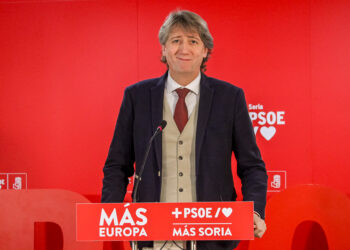 El alcalde de Soria, Carlos Martínez. / Concha Ortega