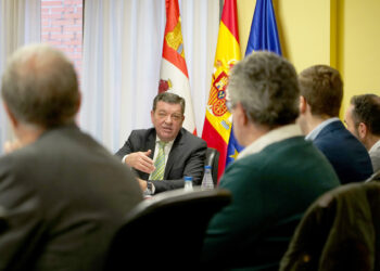 González Gago preside la reunión de Delegados de Protección de Datos de la Junta de Castilla y León. / Leticia Pérez