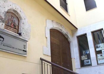 Sala Alfonsa de la Torre, en Cuéllar, donde se celebrará el Ciclo de cine.