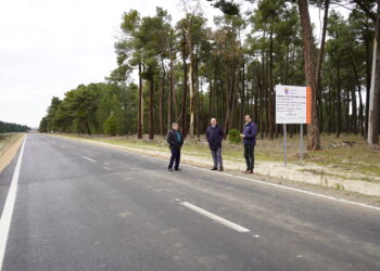 De Vicente visita la carretera de Mozoncillo tras la finalización de las obras de mejora / DIPUTACIÓN DE SEGOVIA