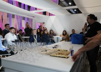 Presentación de una de las catas.