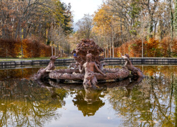 Fuentes de los jardines del Palacio Real de La Granja de San Ildefonso / E.A.