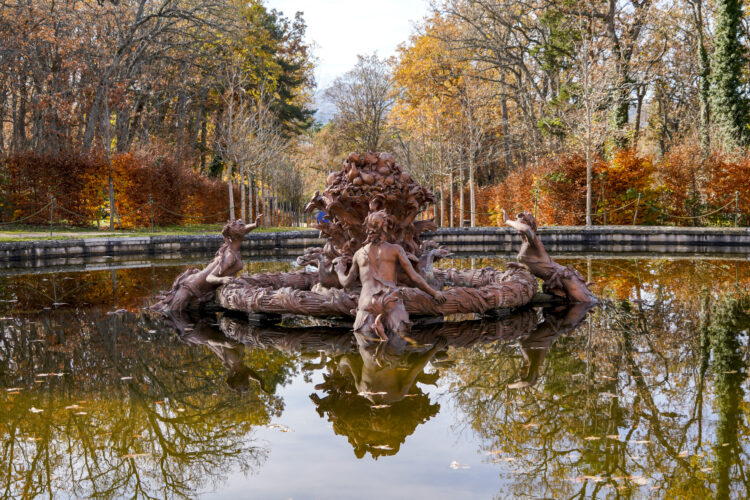 Fuentes de los jardines del Palacio Real de La Granja de San Ildefonso / E.A.