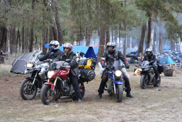 Concentración de motos la Leyenda 2025 / E.A.