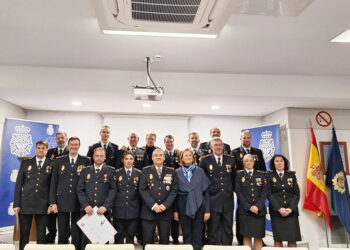 Acto del 201 aniversario de la Policía Nacional de Segovia. / SUBDELEGACIÓN DEL GOBIERNO