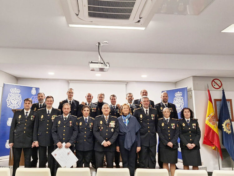 Acto del 201 aniversario de la Policía Nacional de Segovia. / SUBDELEGACIÓN DEL GOBIERNO