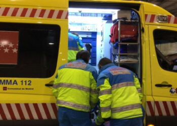 Ambulancia del 112.