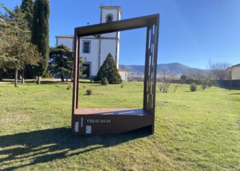 Banco instalado en la localidad segoviana de Trescasas / AYTO. DE TRESCASAS