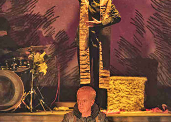 Carlos Hipólito en `Burro`. Foto: CIA `Ay Tatro`