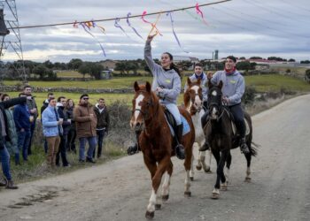 Algunos de los jóvenes participantes.