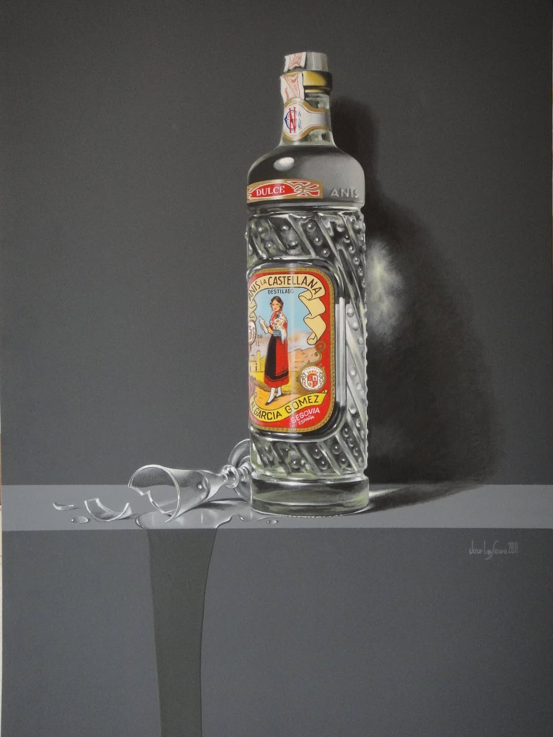 Pintor de lunas 5 Copa rota de Castellana.