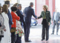 Visita de Doña Sofía al Banco de Alimentos de Segovia. / NACHO VALVERDE - ICAL