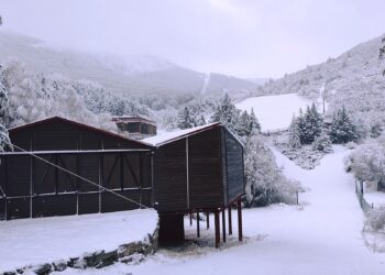 Imagen de archivo. Estación de esquí de La Pinilla / E.A.