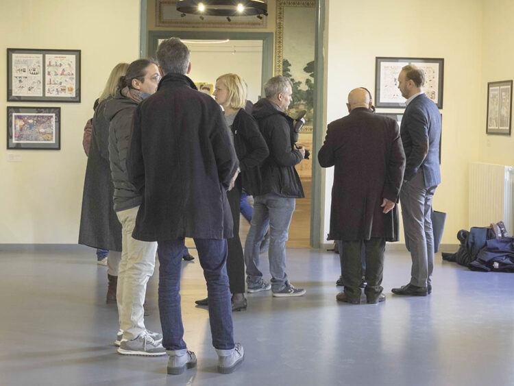 Exposición 'El cómic polaco aterriza en España', en el Palacio Quintanar. / HÉCTOR CRIADO