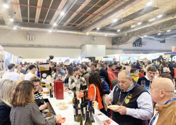 Stand con productos segovianos en Madrid Fusión. / EL ADELANTADO