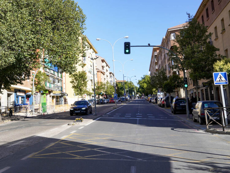 Aprobada la licencia para la construcción de un edificio con 29 viviendas en Ezequiel González 1 Paseo Ezequiel González. / Fotografía: Miguel Ángel Fernández