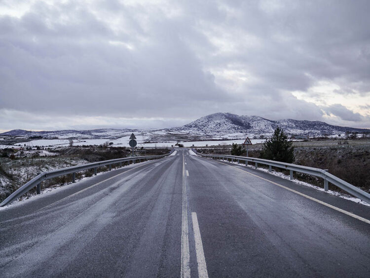 Temporal de nieve. / MIGUEL ÁNGEL FERNÁNDEZ