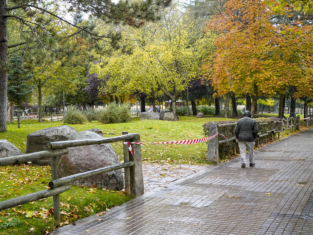 Temporal de fuertes rachas de viento. / MIGUEL ÁNGEL FERNÁNDEZ