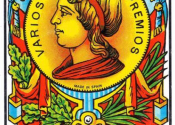 As de oros de una baraja española