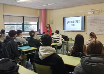 Una de las clases del programa ‘Empresa familiar en las aulas’./ ICAL