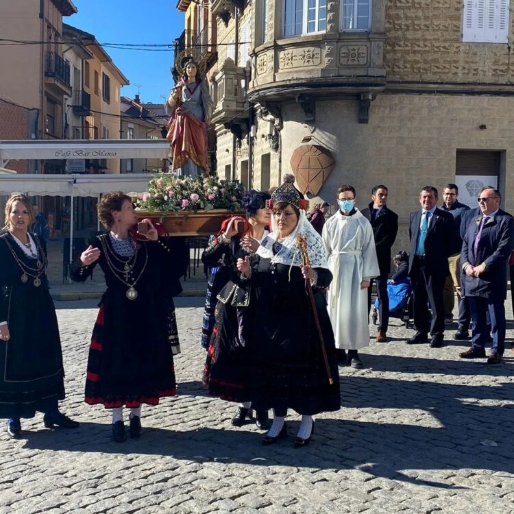 Celebración de Santa Águeda 2023. / E.A.