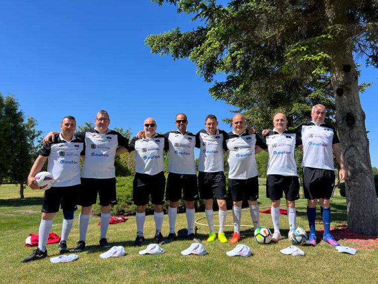 El equipo de Footgolf Cuéllar jugará la ‘Superliga central’ 1 Los integrantes del equipo de Footgolf Cuéllar./CD CUÉLLAR