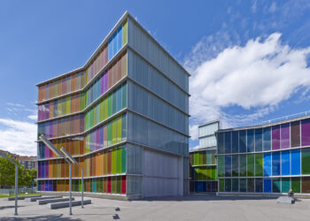 El Museo de Arte Contemporáneo de Castilla y León (MUSAC), situado en León.