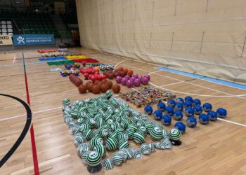 Material deportivo destinado a los centros educativos de Segovia./AYTO. SEGOVIA