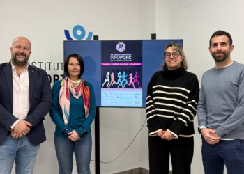 Presentación de la XIII Carrera Monumental Innoporc 'Ciudad de Segovia' en la  a sede del Instituto Municipal de Deportes (IMD)./AYTO. SEGOVIA