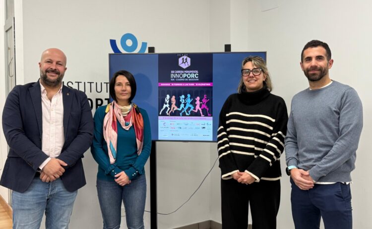 Presentación de la XIII Carrera Monumental Innoporc 'Ciudad de Segovia' en la  a sede del Instituto Municipal de Deportes (IMD)./AYTO. SEGOVIA