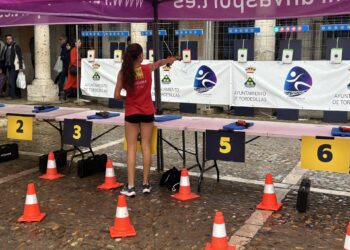 Una participante durante una prueba pasada./TRIATLÓNCYL
