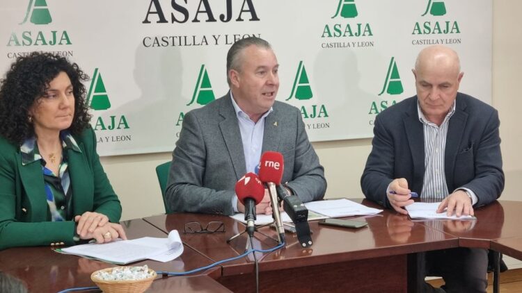 Rueda de prensa del balance de 2024 presentado por ASAJA.