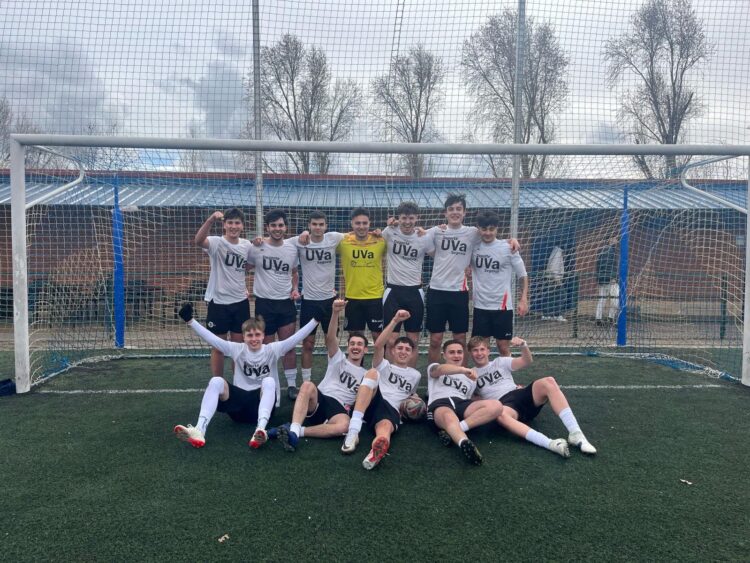 Equipo de Fútbol 7 de la Facultad de Ciencias Sociales del Campus de Segovia./ UVA