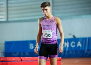 José Luis Mayo, durante su andadura con el Blume./ CAJ BLUME