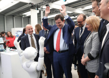 Inauguración de la II Feria Internacional de Innovación y Tecnología al Servicio de los Cuidados, Fitecu, en Zamora. / JL Leal