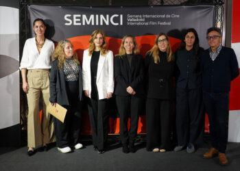 La Asociación de Mujeres Cineastas presenta su nueva delegación en el espacio Seminci de Valladolid. / Miriam Chacón