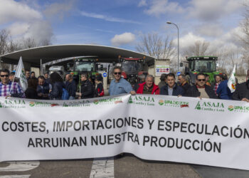 Los cerealistas exigen la imposición de aranceles a Ucrania. / Susana Martín
