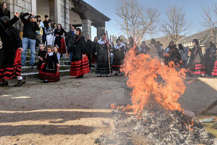 Celebración de Santa Águeda en Valsaín / DIPUTACIÓN DE SEGOVIA